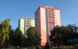 Panelový byt 1+1 se dvěma lodžiemi, Fibichova, Šumperk