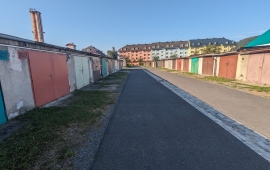 Zděná garáž v obci Rapotín, okres Šumperk