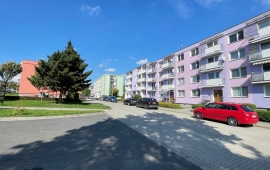Panelový byt 1+1 v Bludově na ulici Školní