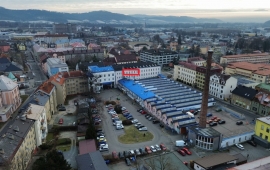 Kanceláře k pronájmu v OC Praděd, centrum města, Šumperk