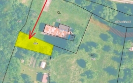 Menší st. pozemek v obci Libina - část Obědné, okr. Šumperk